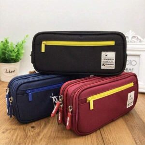 Boy Pencil Case Stationery Large Capacity Pencil Case Korean Bag School Supplies Multi-Function Pen Pouch Schools one-size